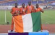 IXès JEUX DE LA FRANCOPHONIE À KINSHASA: les Ivoiriens sur la plus haute marche du relais 4×100